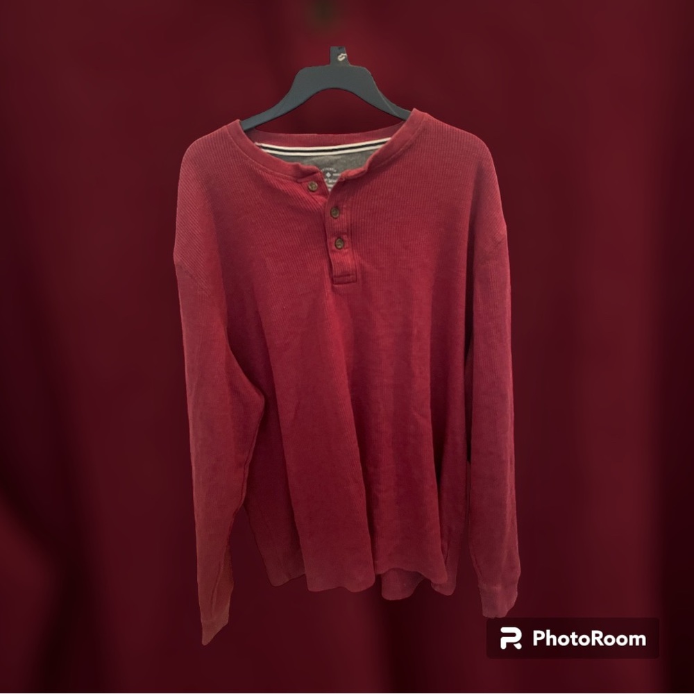 Red Thermal Shirt